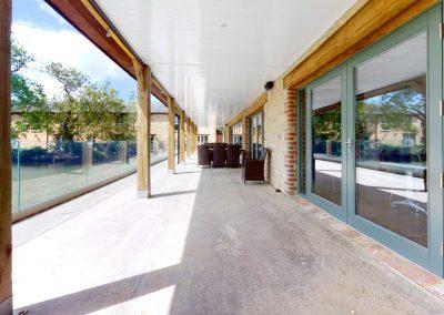 Blisworth Hill Farm Seating Area