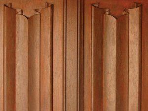 An example of Oak linenfold Wall Panelling