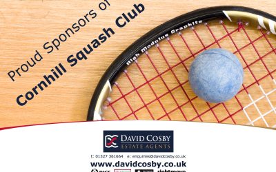 Cornhill Squash Club’s New Sponsors – David Cosby Estate Agents