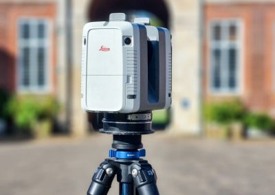 Leica Scanner at Boughton House